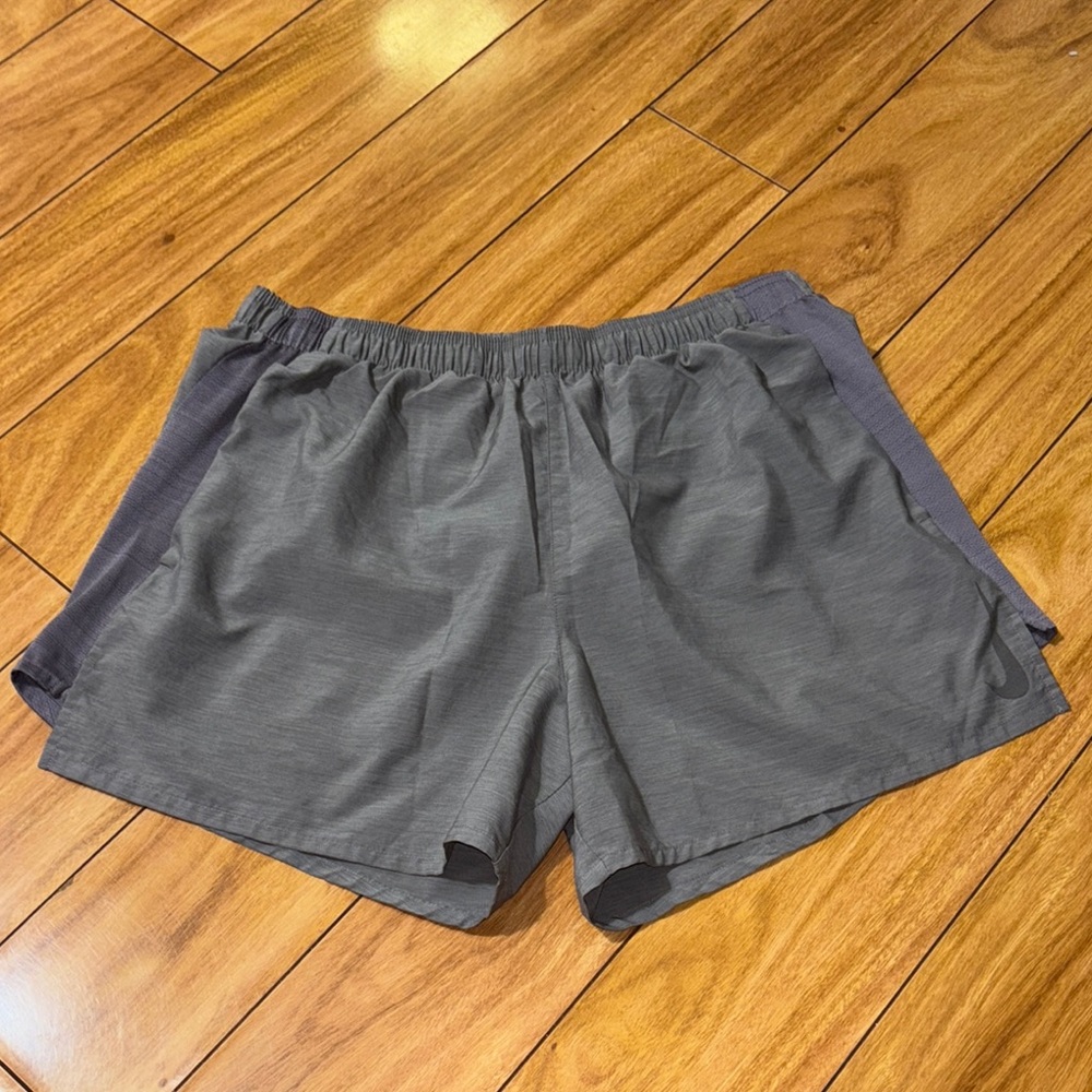 Nike Gray Athletic Men's Shorts